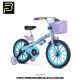 Bicicleta Nathor Frozen - Aro 16