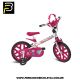Bicicleta Bandeirante Sweet Flower - Aro 16
