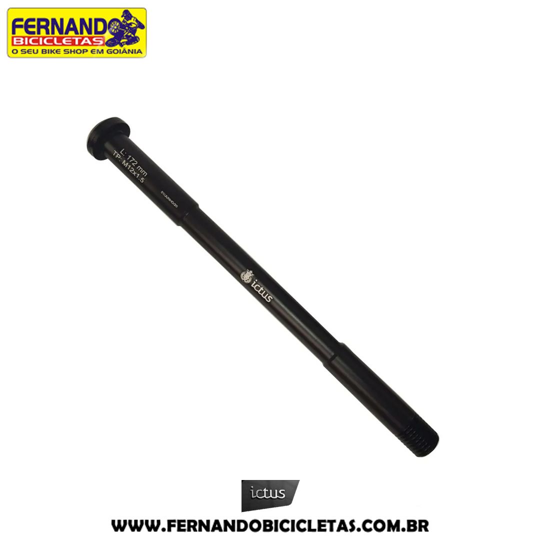 Eixo passante Ictus 12mm x 142mm / 172mm x 1.5mm