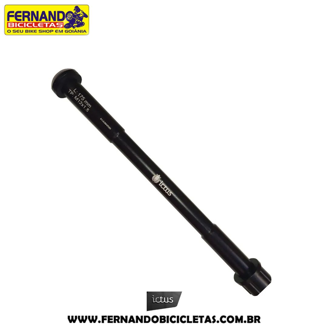 Eixo passante Ictus 12mm x 142mm / 175mm x 1.5mm