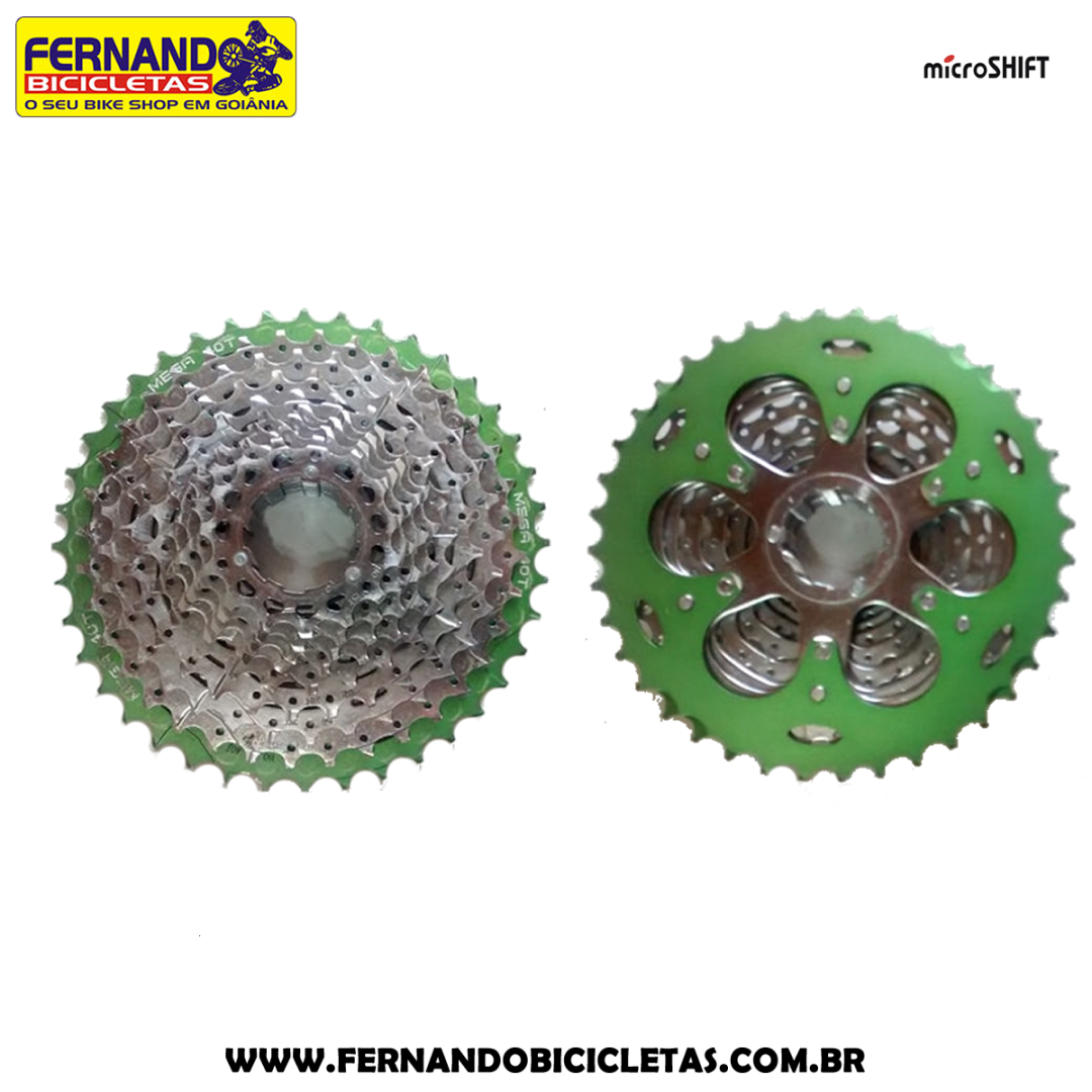 Cassete MicroShift Mega  11 Velocidades 11-40 Dentes