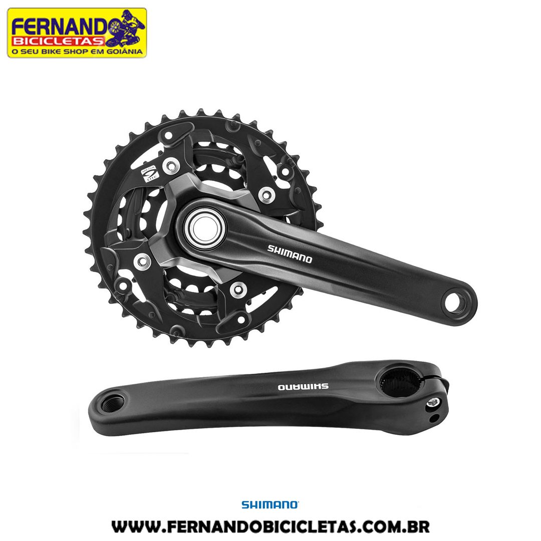 Pedivela Shimano FC-MT300 3 x 9 Vel 22/30/40 Dentes