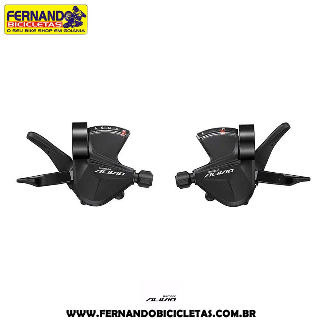 Rapid Fire Shimano Alivio SL-M3100 2 x 9 Velocidades