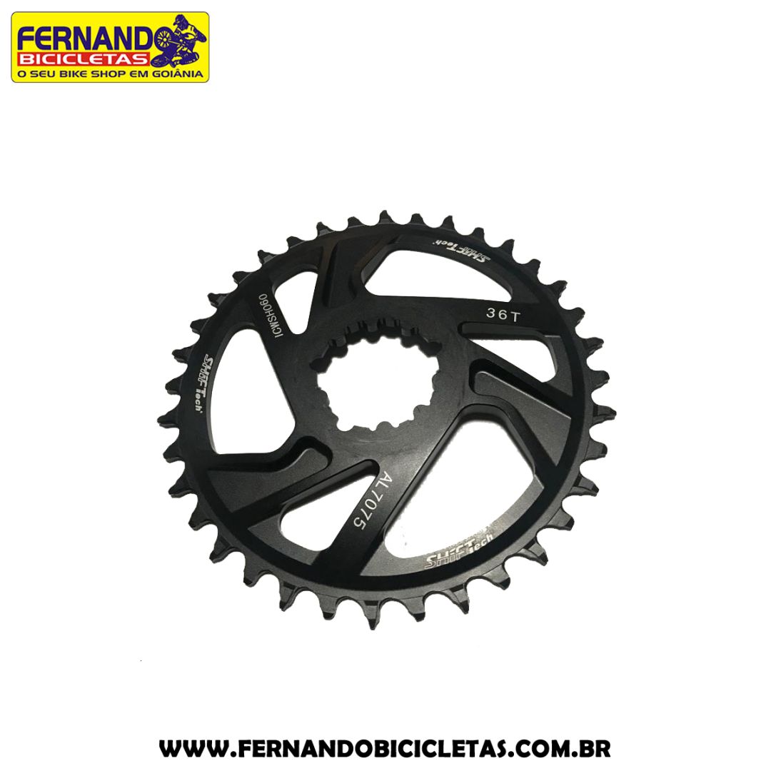 Coroa ShifTech Direct Mount 12v Offset 6mm 36 Dentes