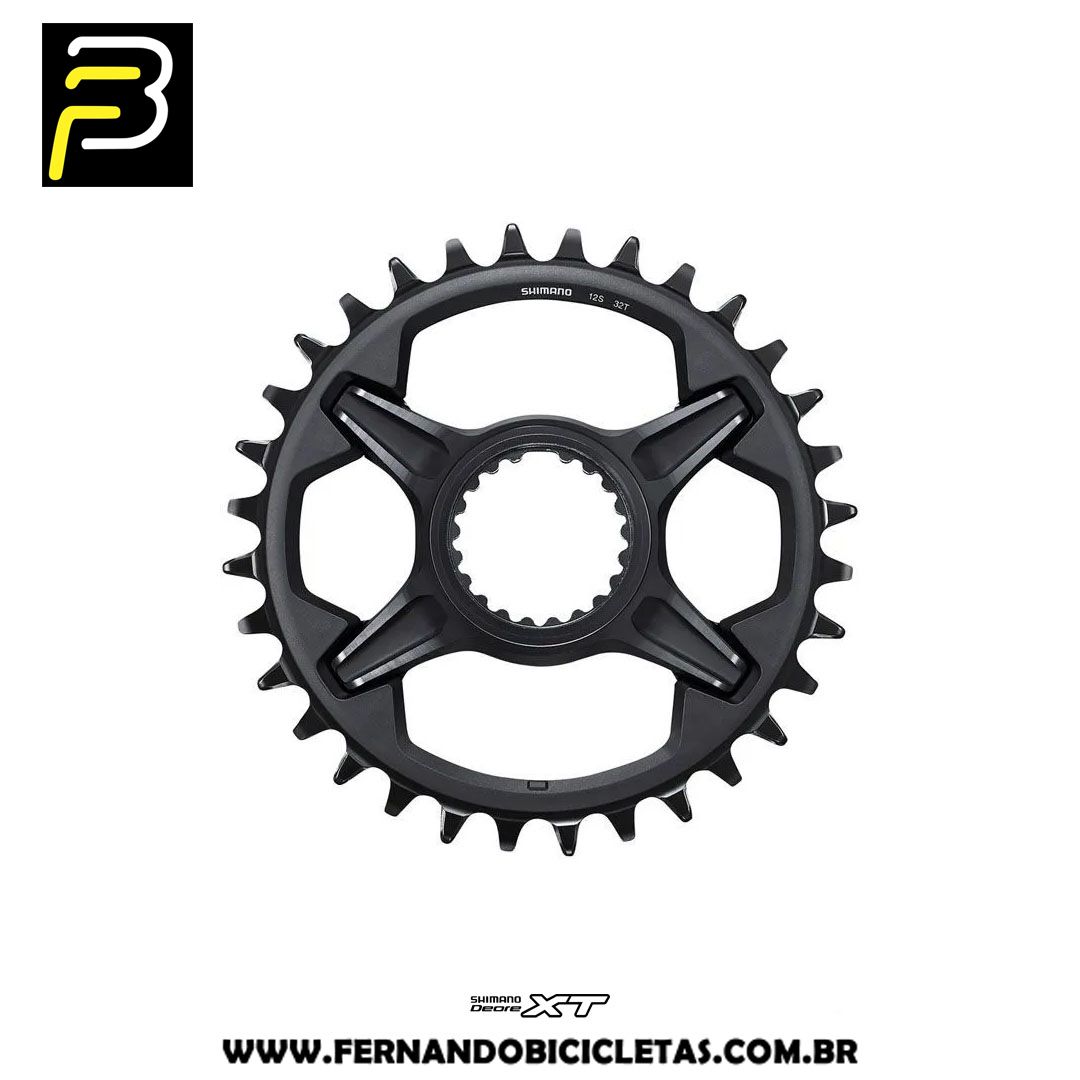 Coroa Shimano Deore XT FC-M8100-1 / 8130-1 36 Dentes 12 Vel