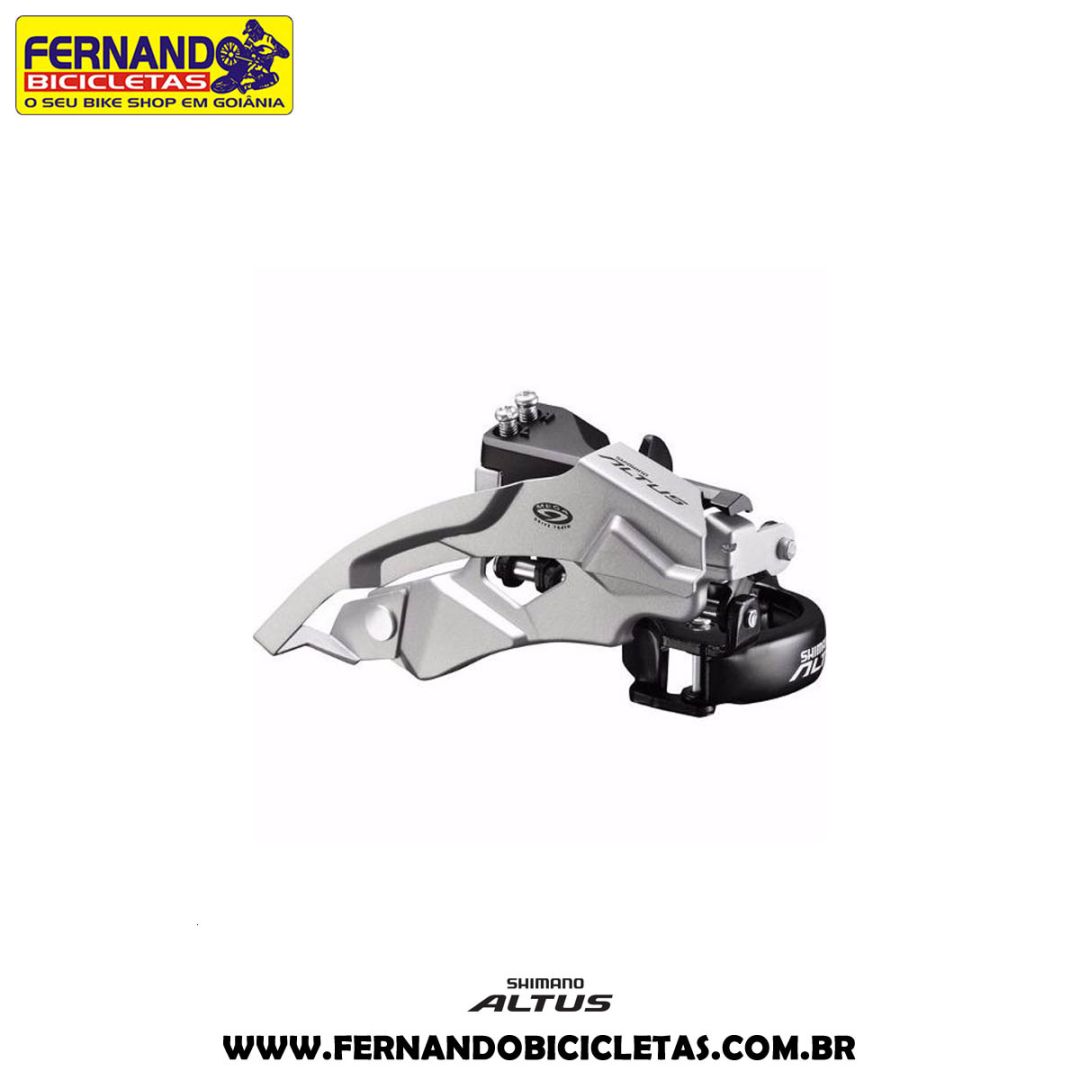 Cambio Dianteiro Shimano Altus FD-M370 3 x 9 Velocidades