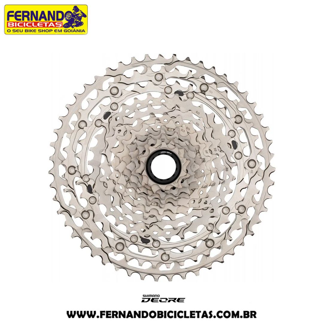 Cassete Shimano Deore CS-M6100 10-51 Dentes 12 Vel