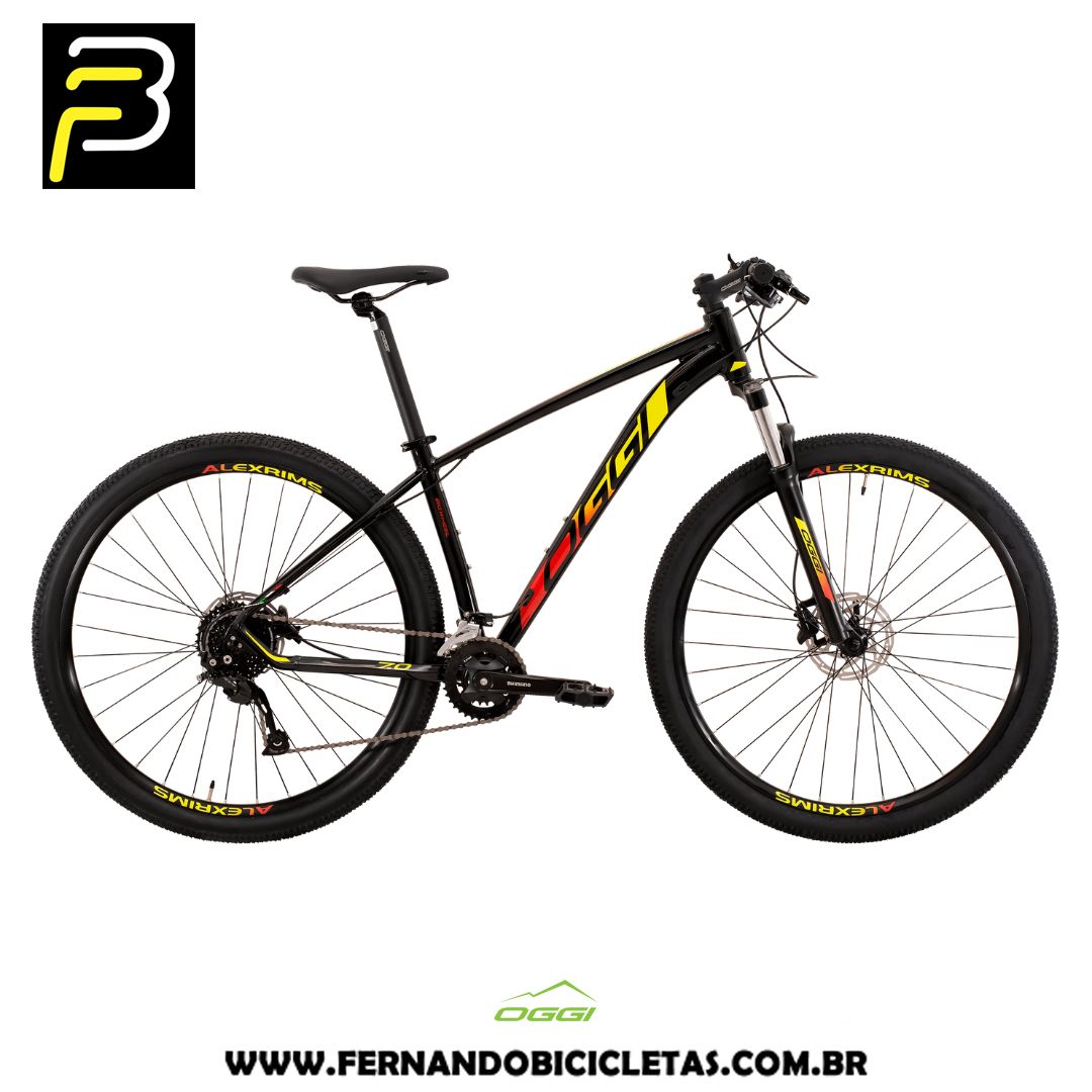 Bicicleta Oggi Big Wheel 7.0 Shimano Alivio 2 x 9 Velocidades