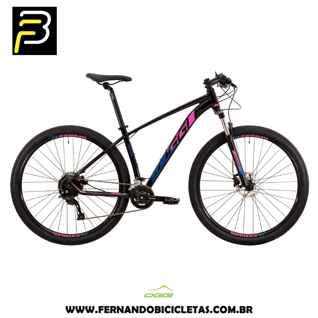 Bicicleta Oggi Big Wheel 7.0 Shimano Alivio 2 x 9 Velocidades