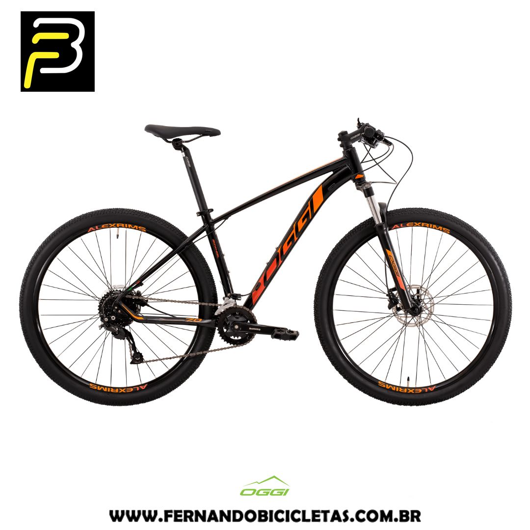 Bicicleta Oggi Big Wheel 7.0 Shimano Alivio 2 x 9 Velocidades