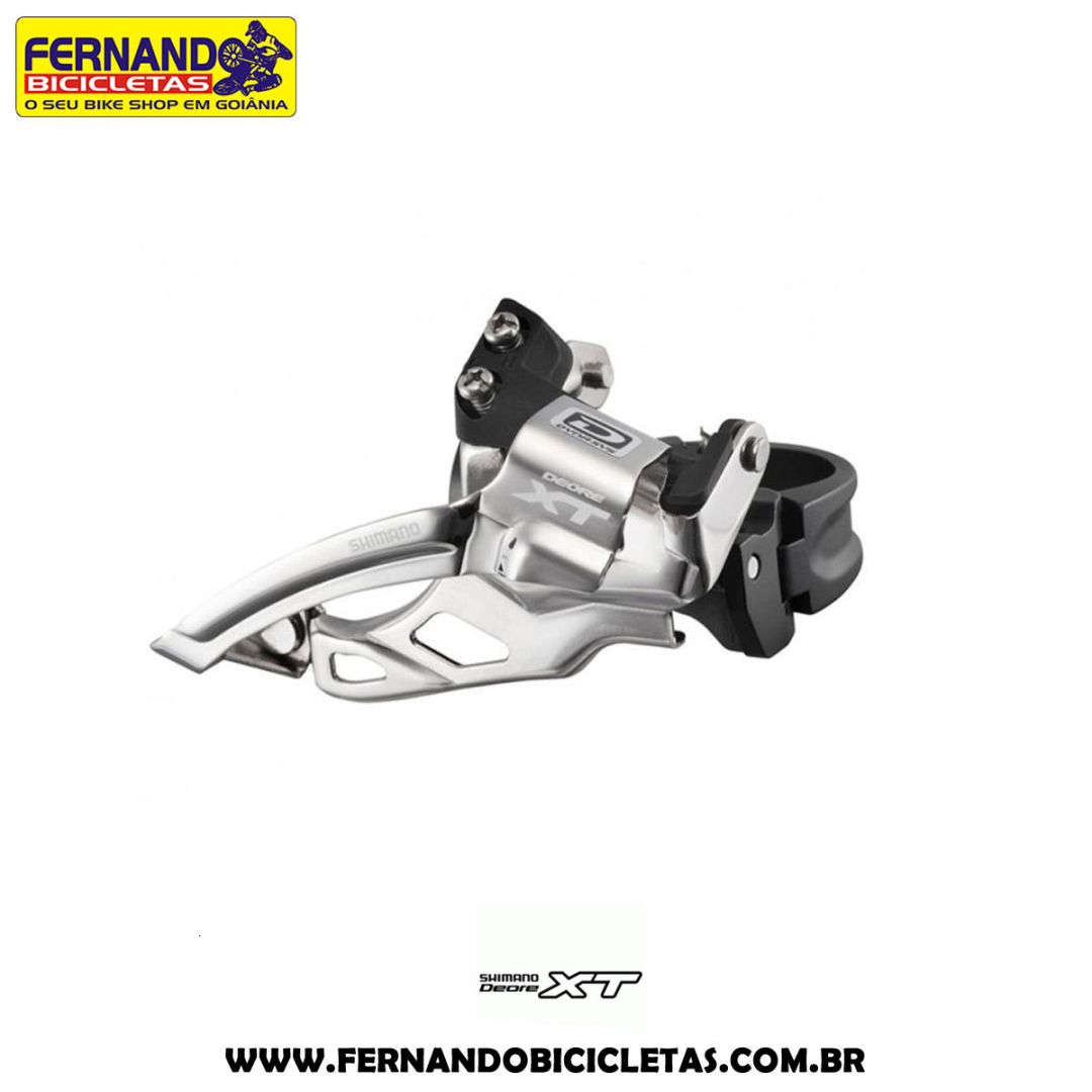 Cambio Dianteiro Shimano Deore FD-XT M785 X6 2x10 Velocidades