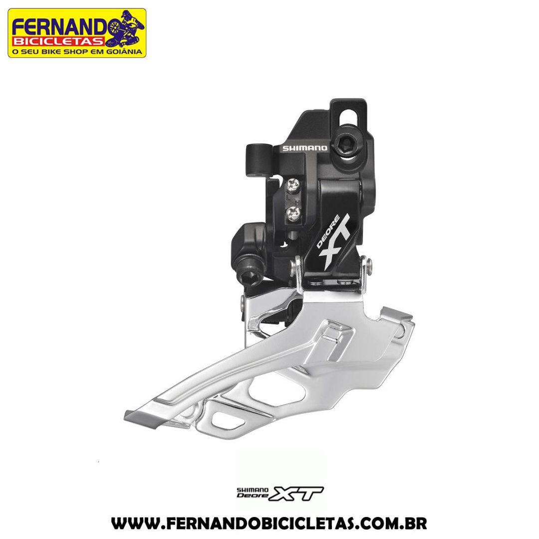 Cambio Dianteiro Shimano Deore XT FD-M786-D 2x10 Velocidades Direct Mount