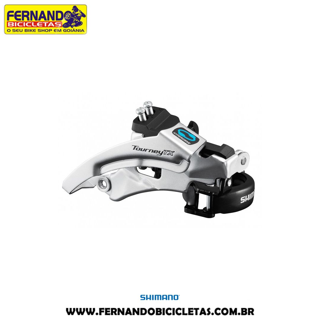 Cambio Dianteiro Shimano Tourney FD-TX800 Triplo 31.8mm 