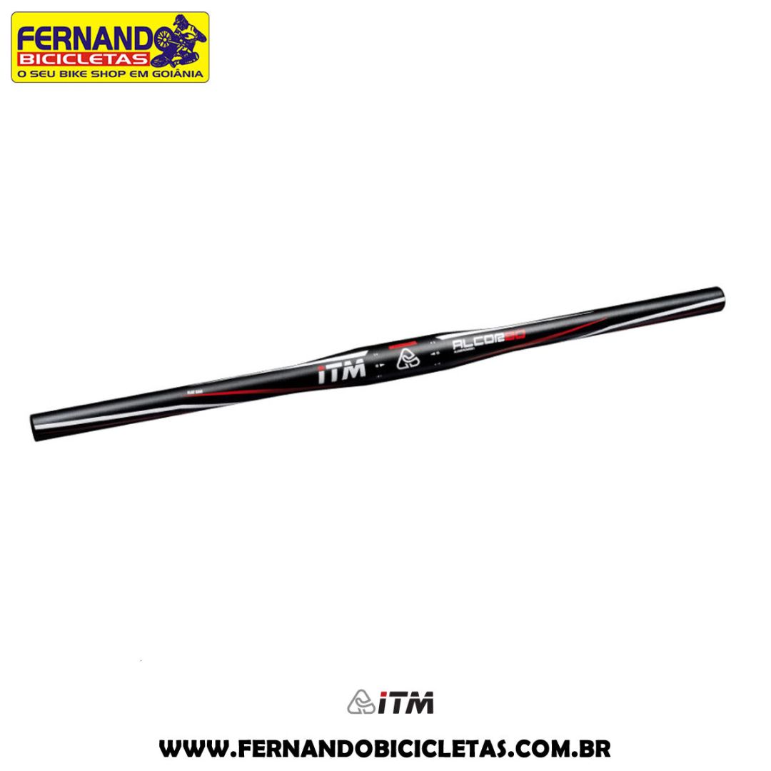 Guidão ITM Alcor 80 Reto 31.8 x 700mm 