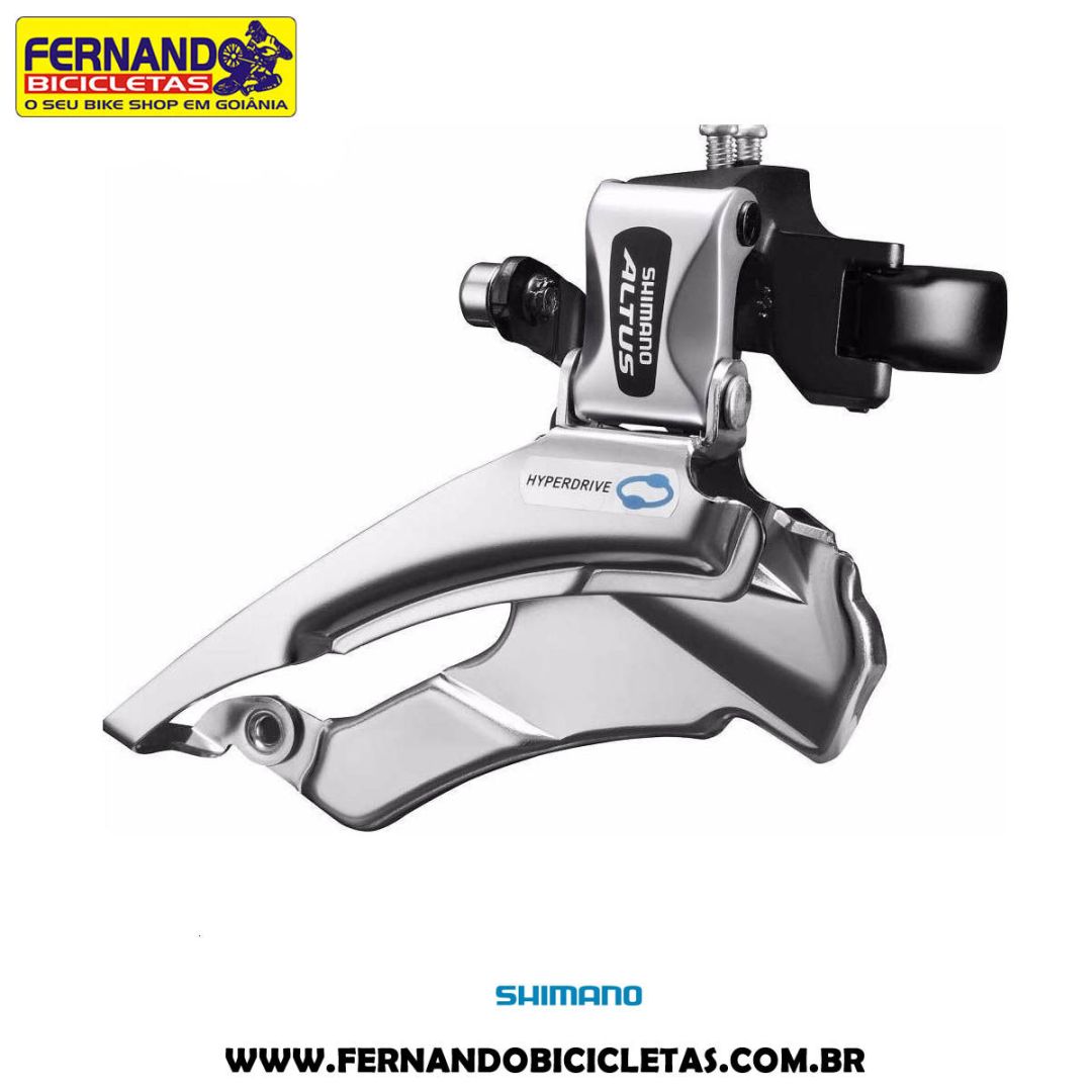 Cambio Dianteiro Shimano Altus FD-M313 6/7/8 Velocidades