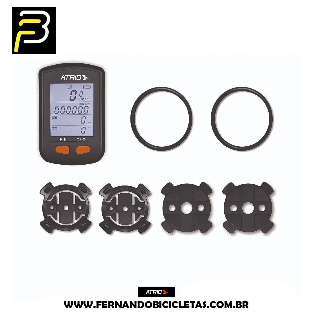 Ciclocomputador GPS Steel BI132 Sensor de Cadência