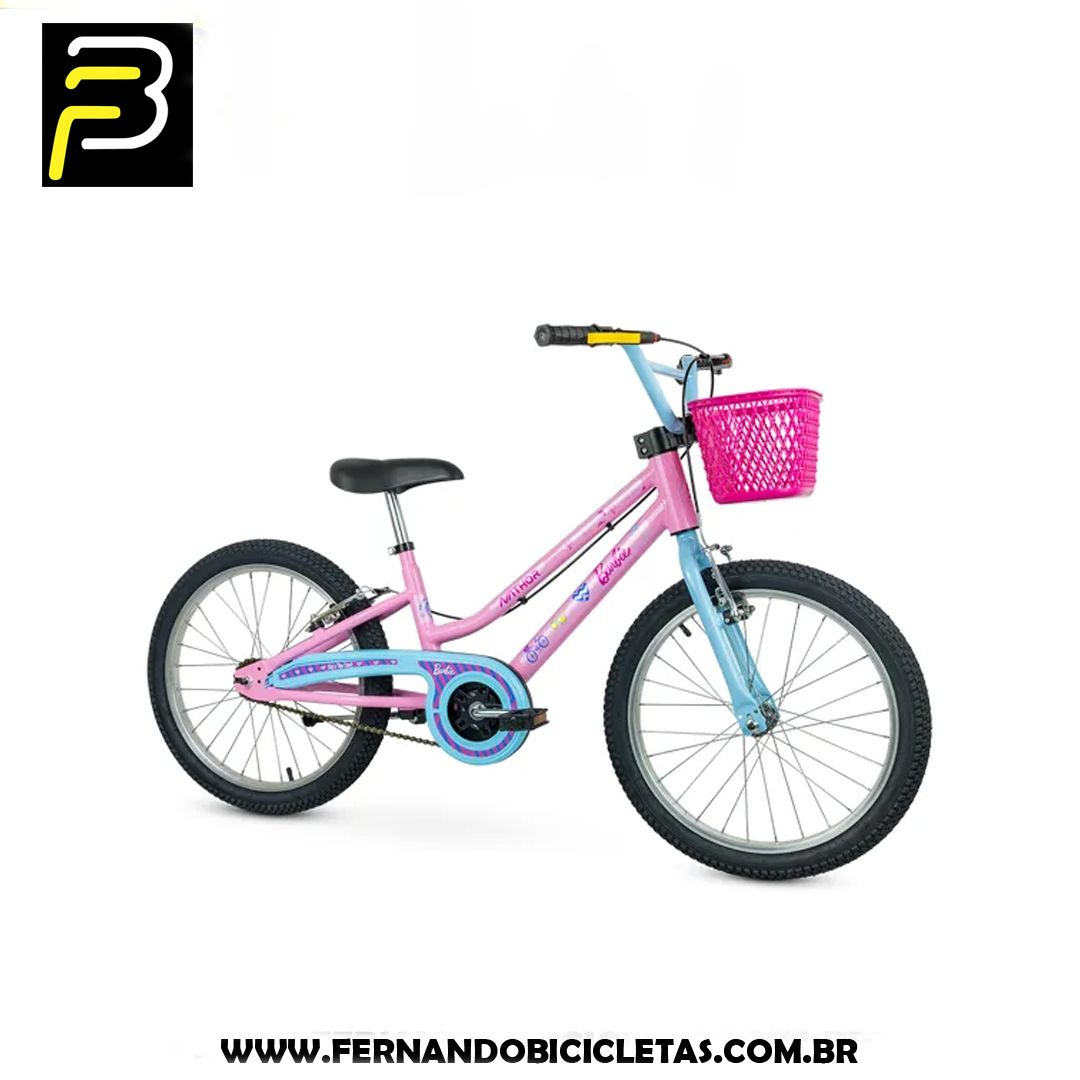 Bicicleta Nathor Barbie - Aro 20