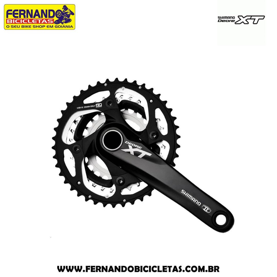 Pedivela Deore XT FC-M780 175mm 42-32-24 Dentes