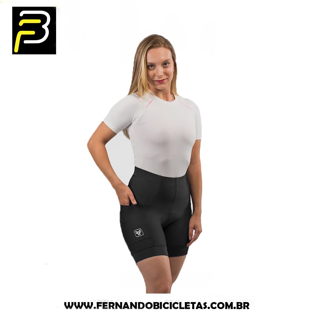 Bermuda Free Force Basic Feminina