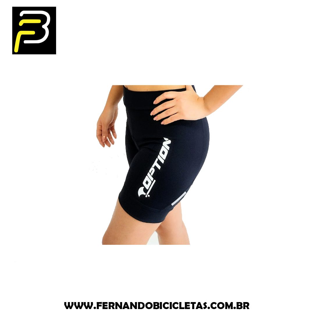 Bermuda Ciclismo Compression Feminina Option
