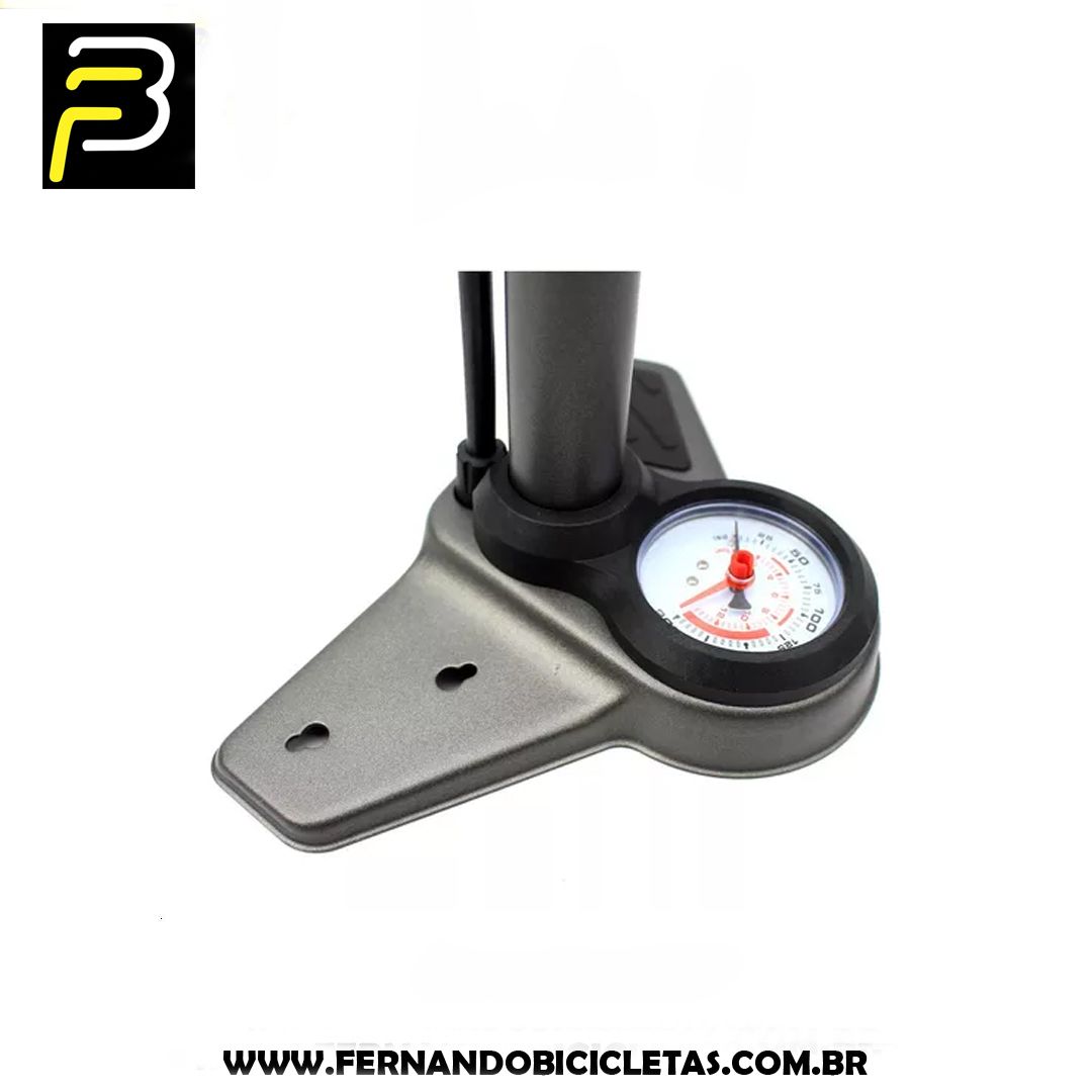 Bomba Pé Gta C/Manômetro 120psi