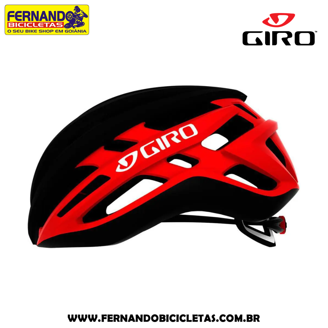 Capacete Giro Agilis - Preto/Vermelho