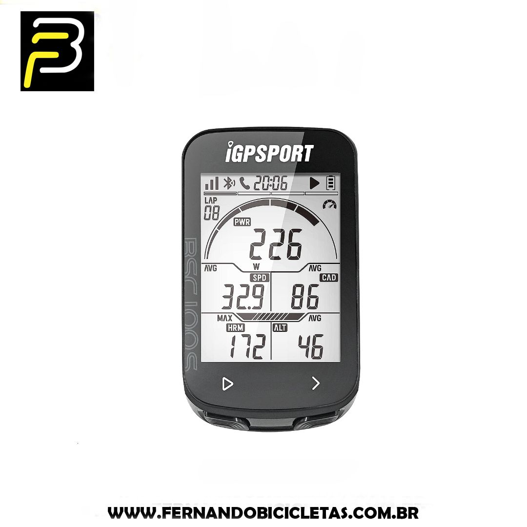 Ciclocomputador com GPS Igpsport BSC100S