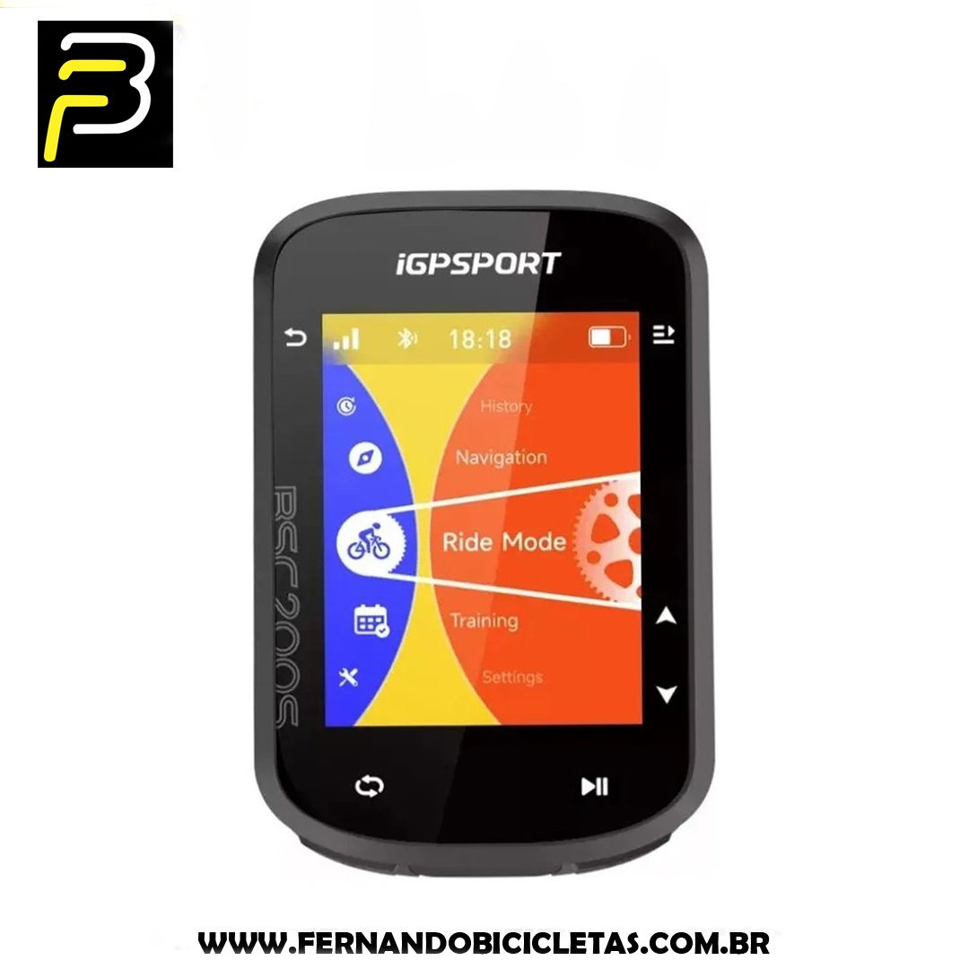 Ciclocomputador com GPS Igpsport BSC200S