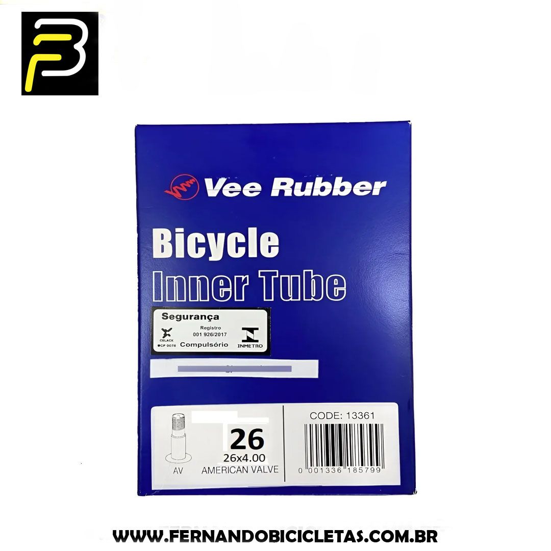 Camara de Ar 26x4.0 Vee Rubber Inner Tube