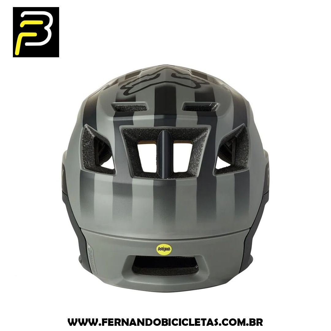 CAPACETE FOX DROPFRAME PRO TWO TONE PRETO MIPS