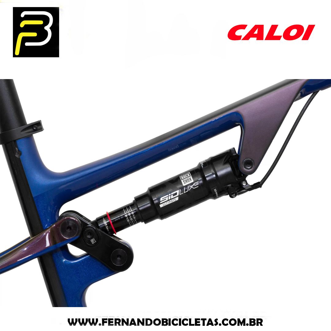 Bicicleta Caloi Elite Carbon FS Sport 