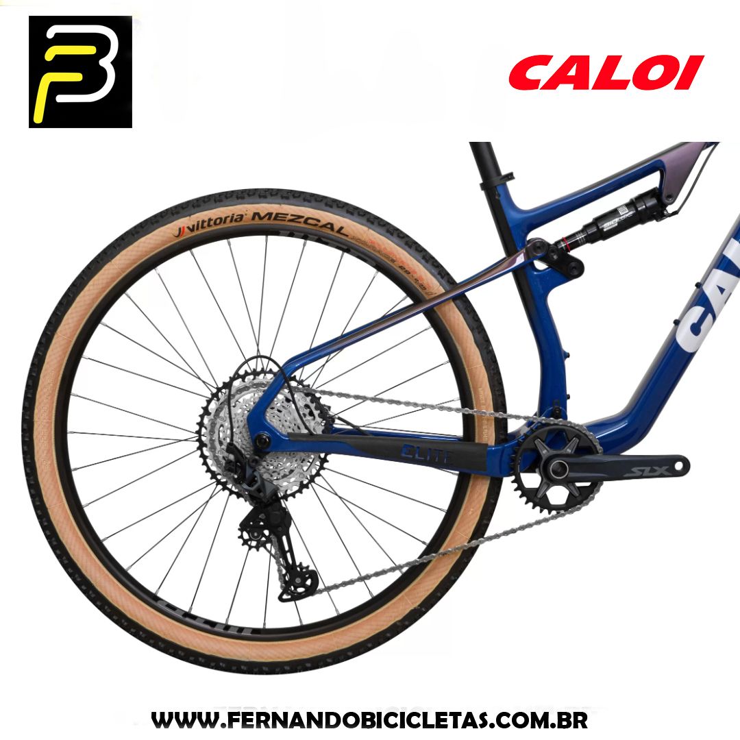 Bicicleta Caloi Elite Carbon FS Sport 