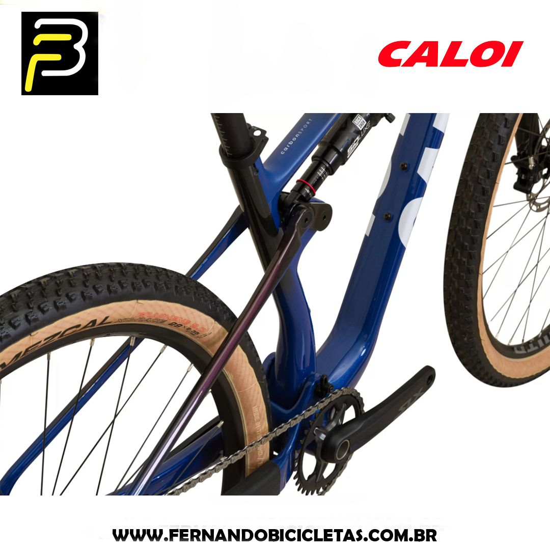 Bicicleta Caloi Elite Carbon FS Sport 
