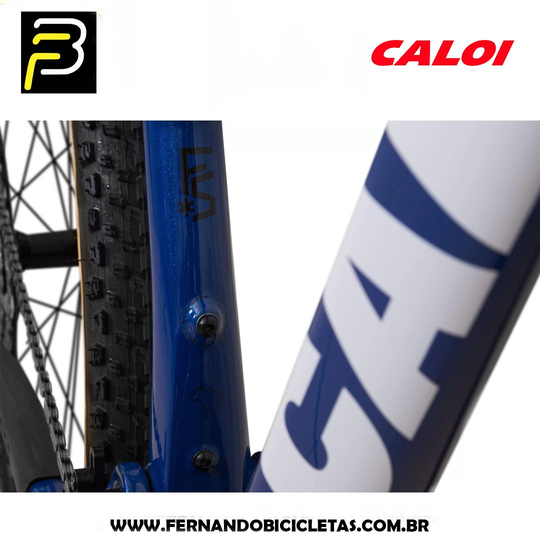 Bicicleta Caloi Elite Carbon FS Sport 