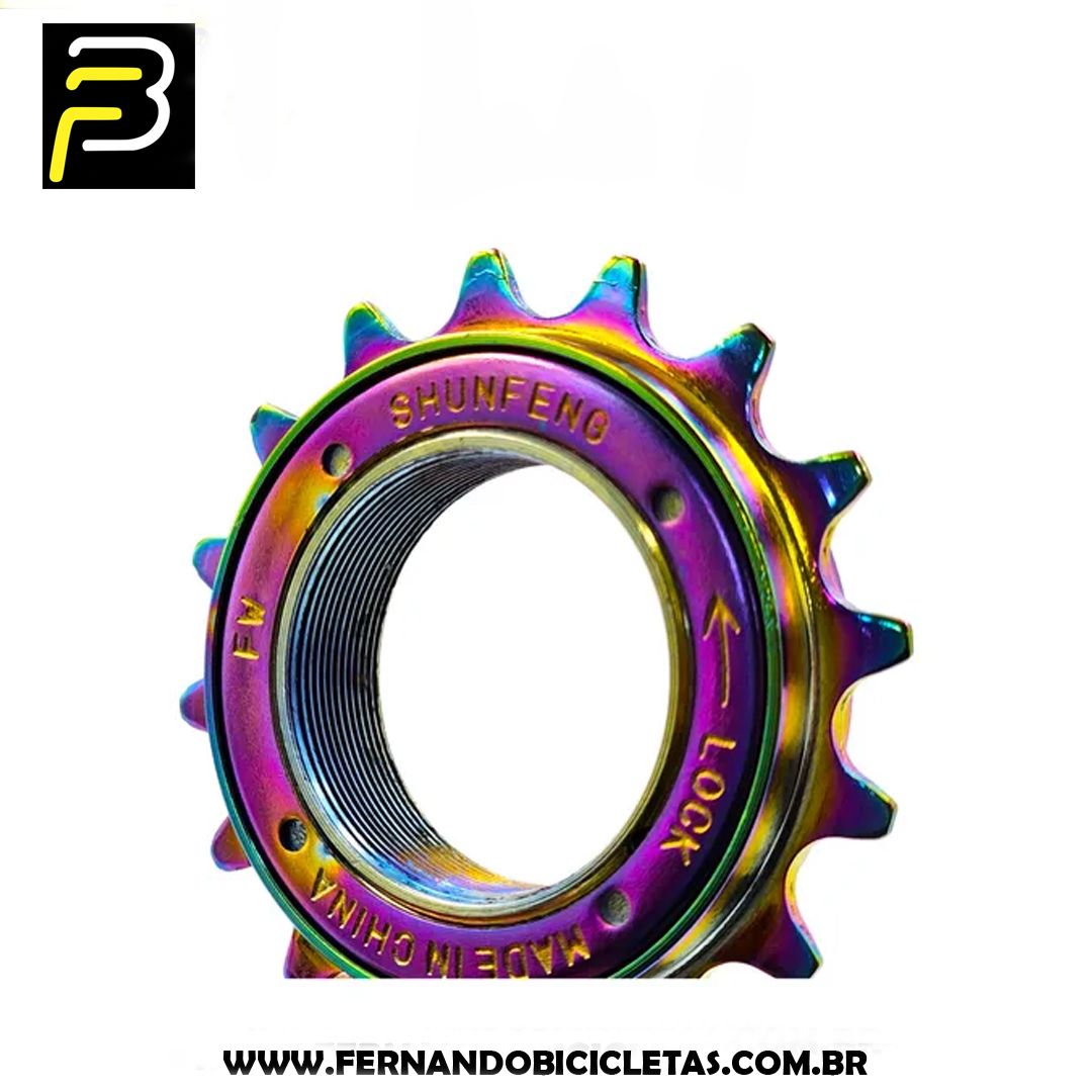 Catraca roda livre 1 velocidade Shunfeng Camaleão