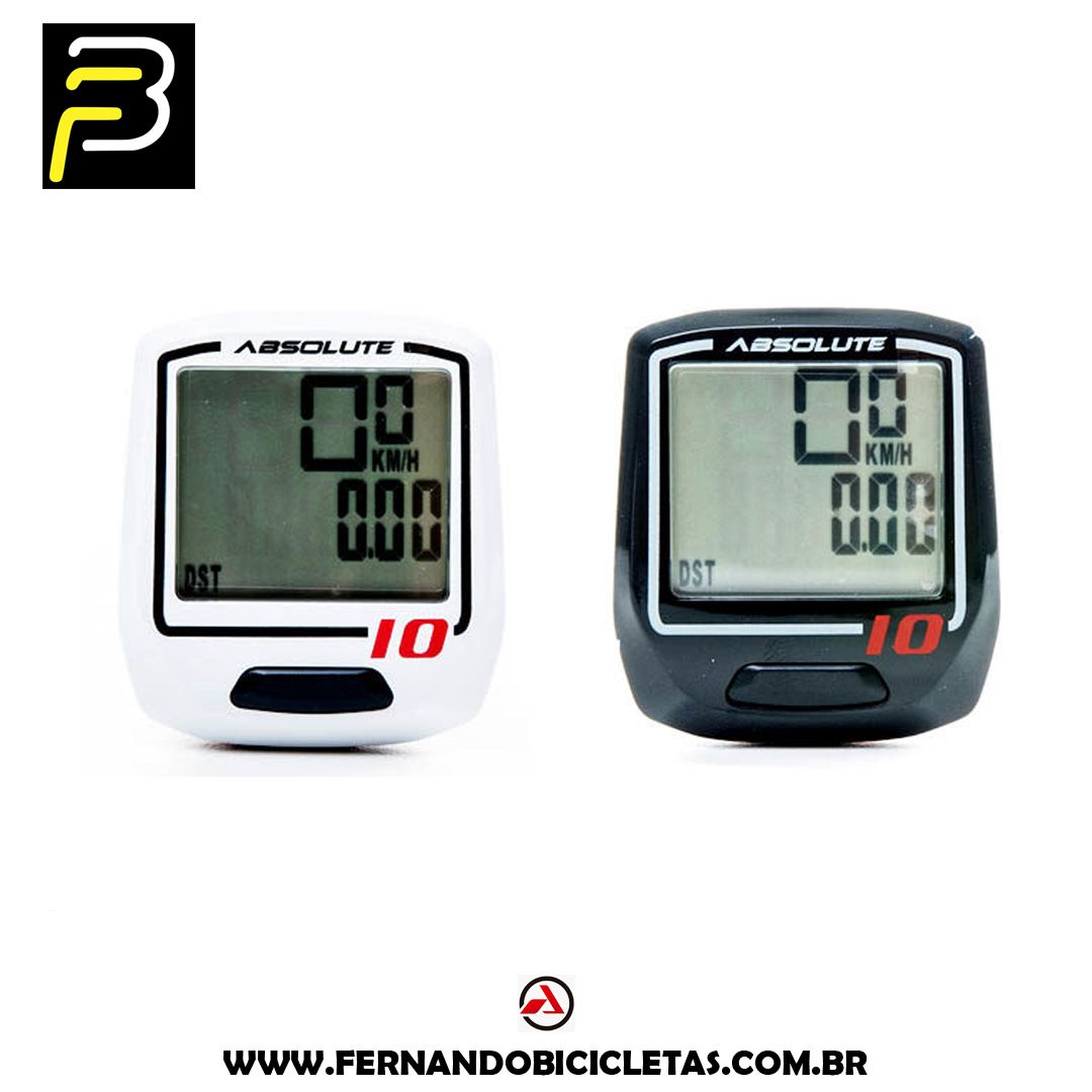 Ciclocomputador Absolute Irix 10 Sem Fio