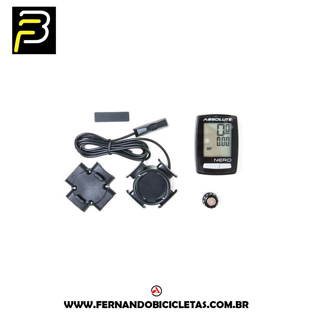 Ciclocomputador Absolute Nero