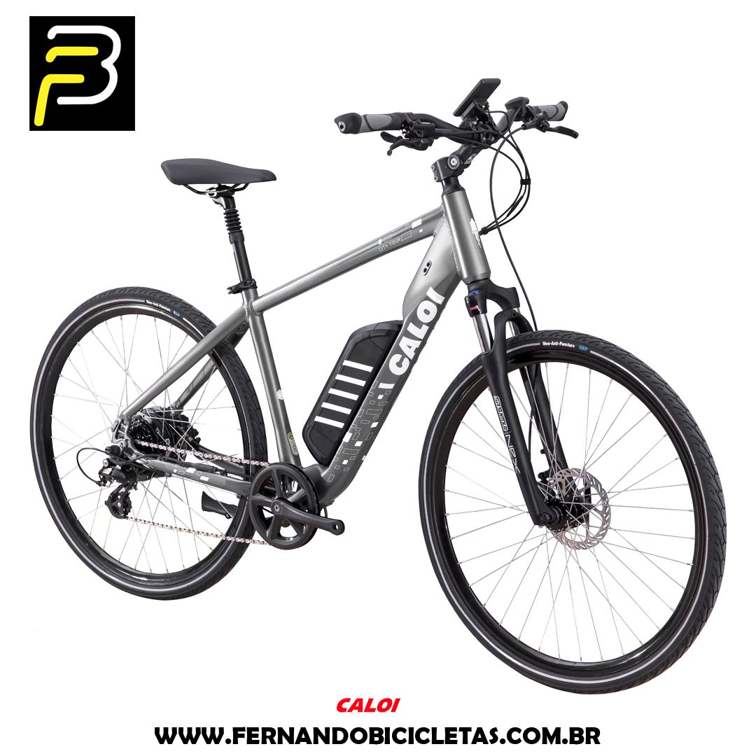 Bicicleta Caloi E-Vibe City Tour - Pedal Assistido