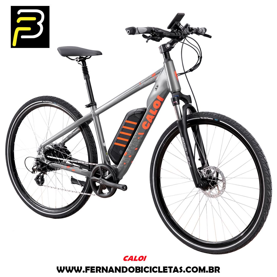 Bicicleta Caloi E-Vibe City Tour - Pedal Assistido
