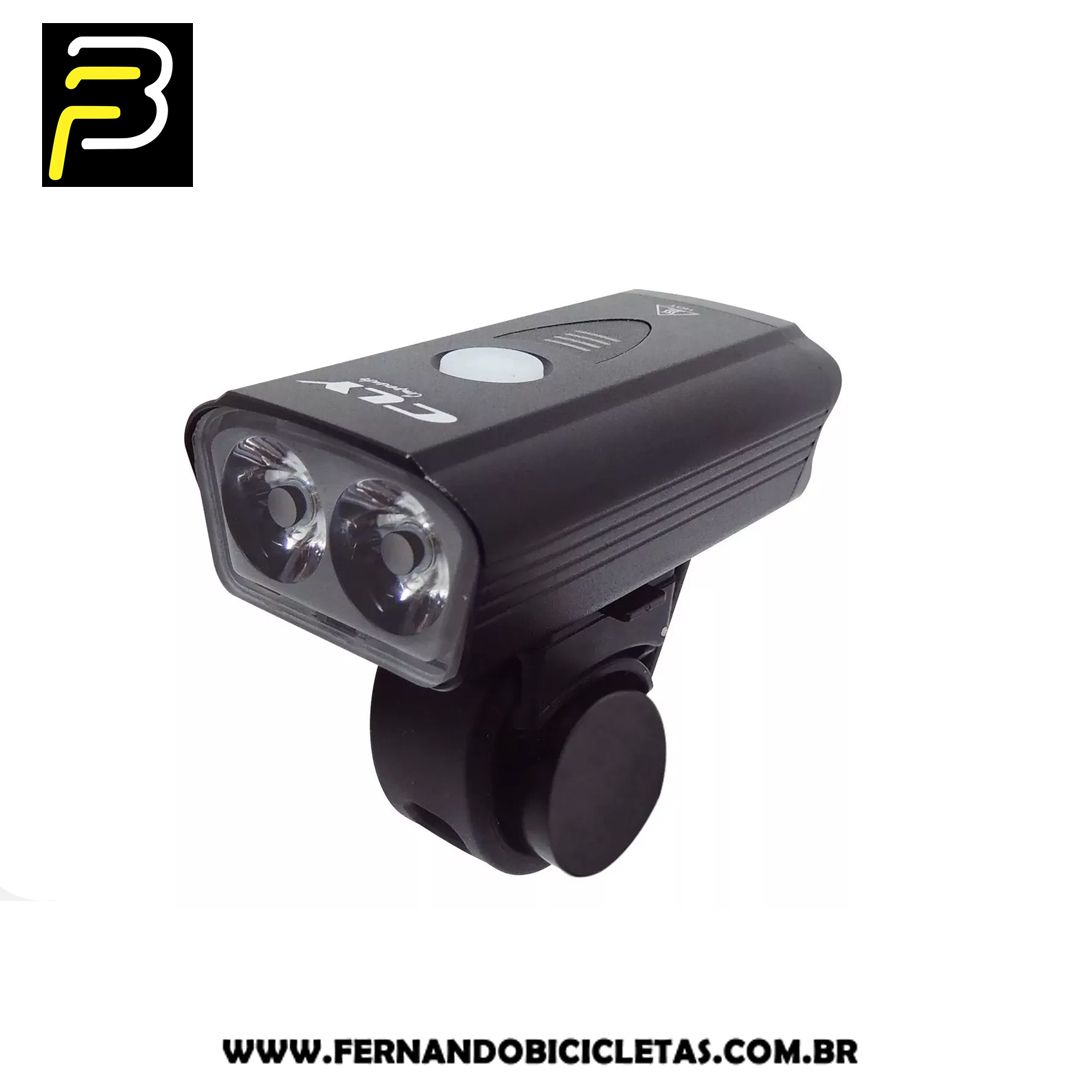 Farol Led Cly 900 Lumens Recarregável USB
