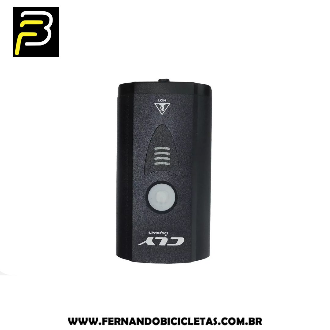 Farol Led Cly 900 Lumens Recarregável USB