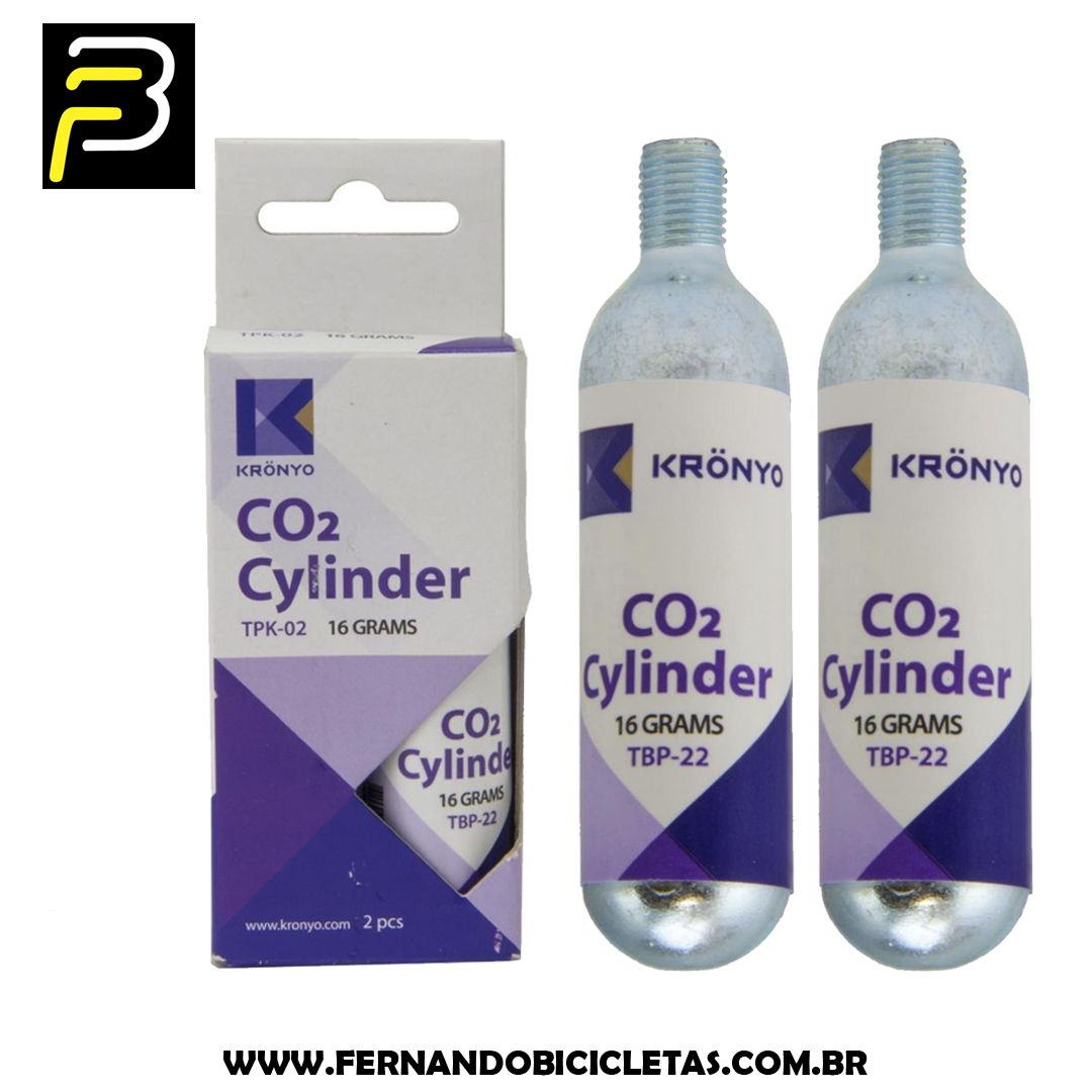 Refil de CO2 Cylinder Kronyo TPK-02