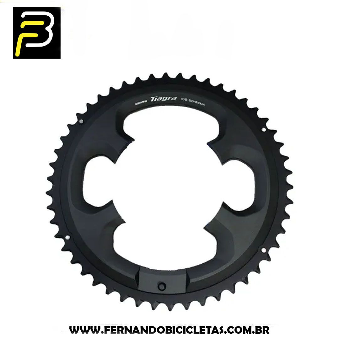 Coroa Shimano Speed Tiagra 4700 50t BCD110mm 2x10