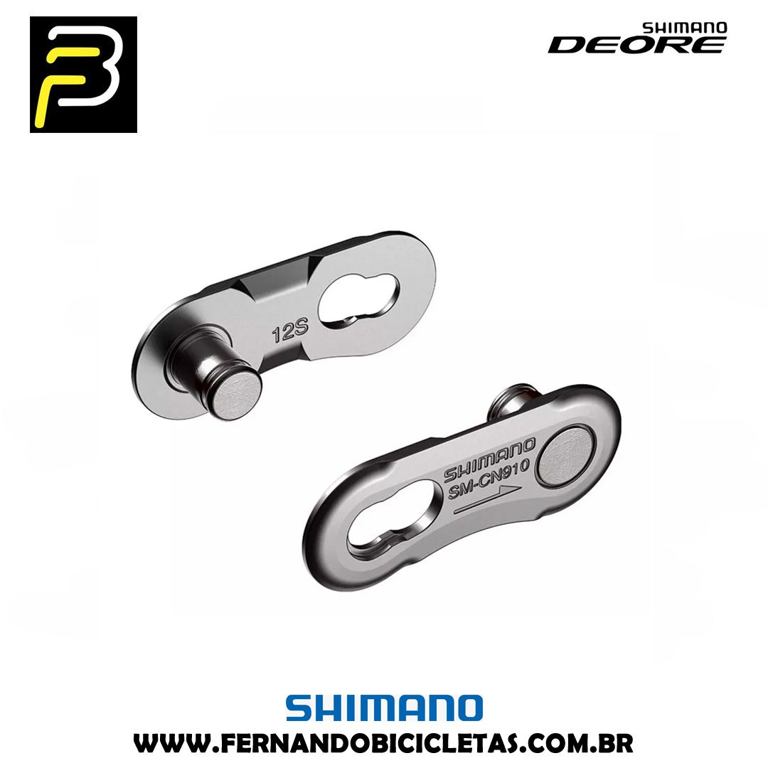 Corrente Bike Shimano Cn-m6100 12v Com Quick Link 138l Deore