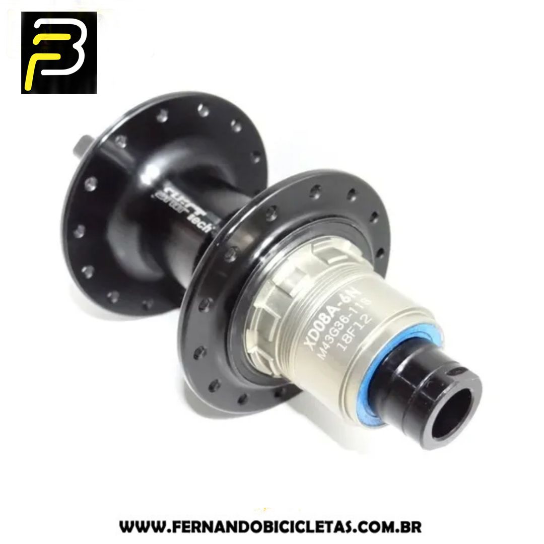 Cubo Traseiro Shiftech Sh052 28 Furos Cassete Xd Sram 12x142 