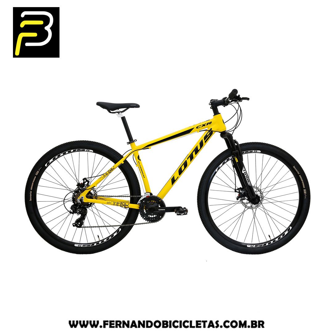 Bicicleta Lotus CXR 21 Velocidades Cambios Shimano - Aro 29