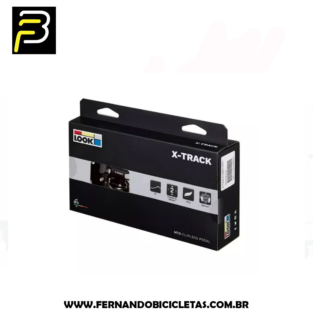 PEDAL LOOK MTB CLIP X-TRACK DARK GREY