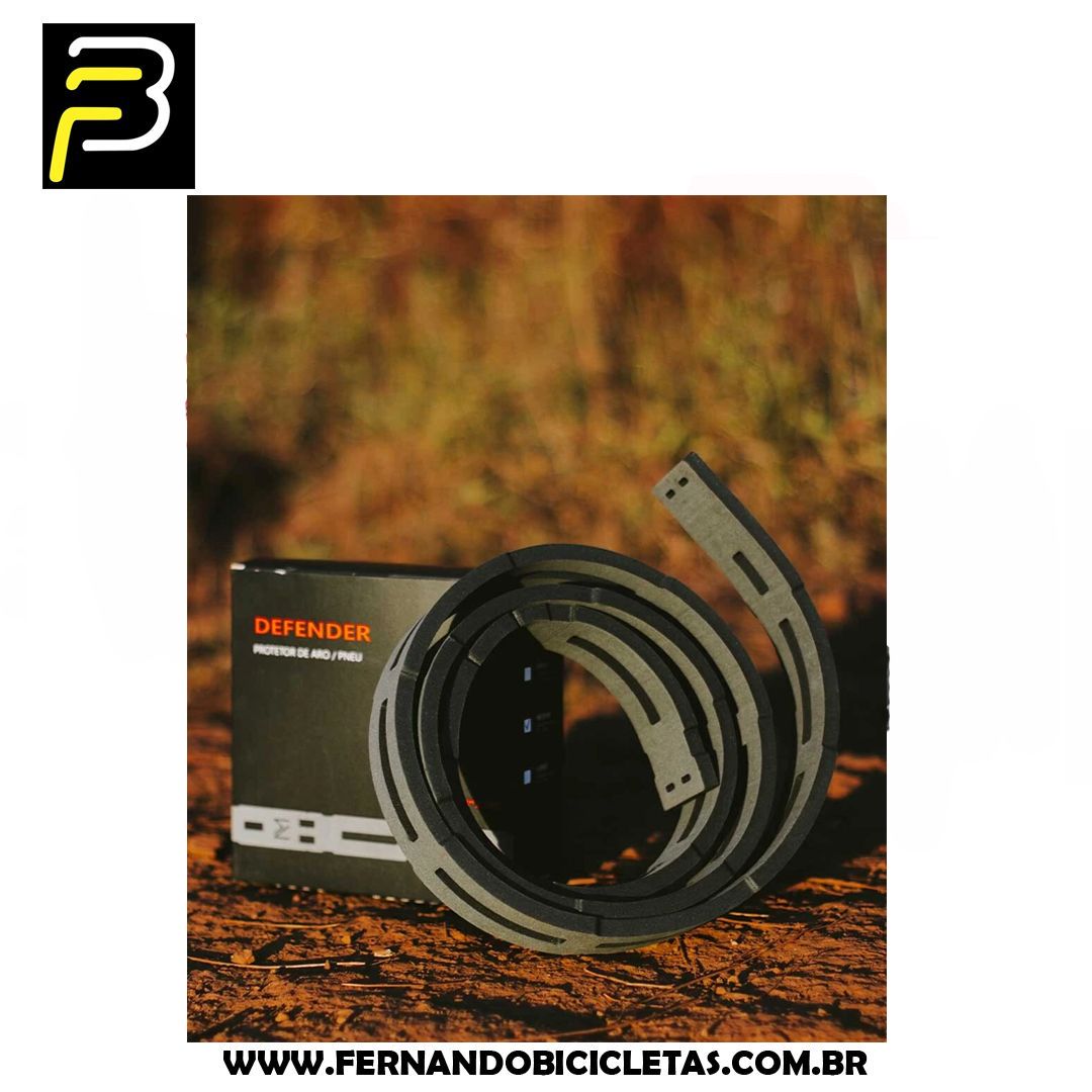 Protetor de aro e pneu de bicicleta - Defender