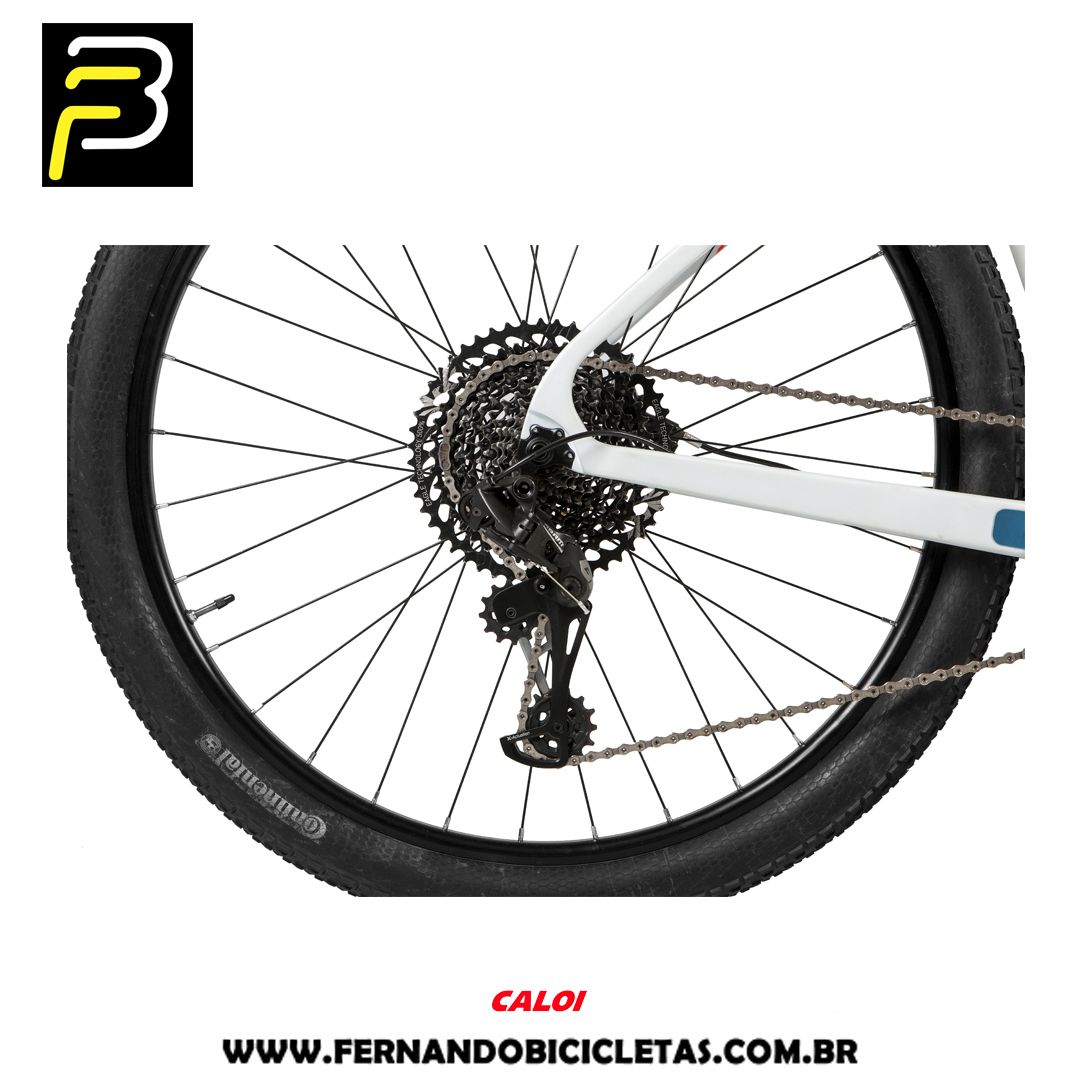 Bicicleta Caloi Elite Carbon Racing Sram Gx 1 x 12 Vel 