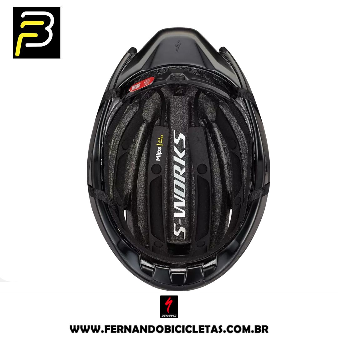 Capacete Specialized S-Works Evade II C/ Angi / MIPS
